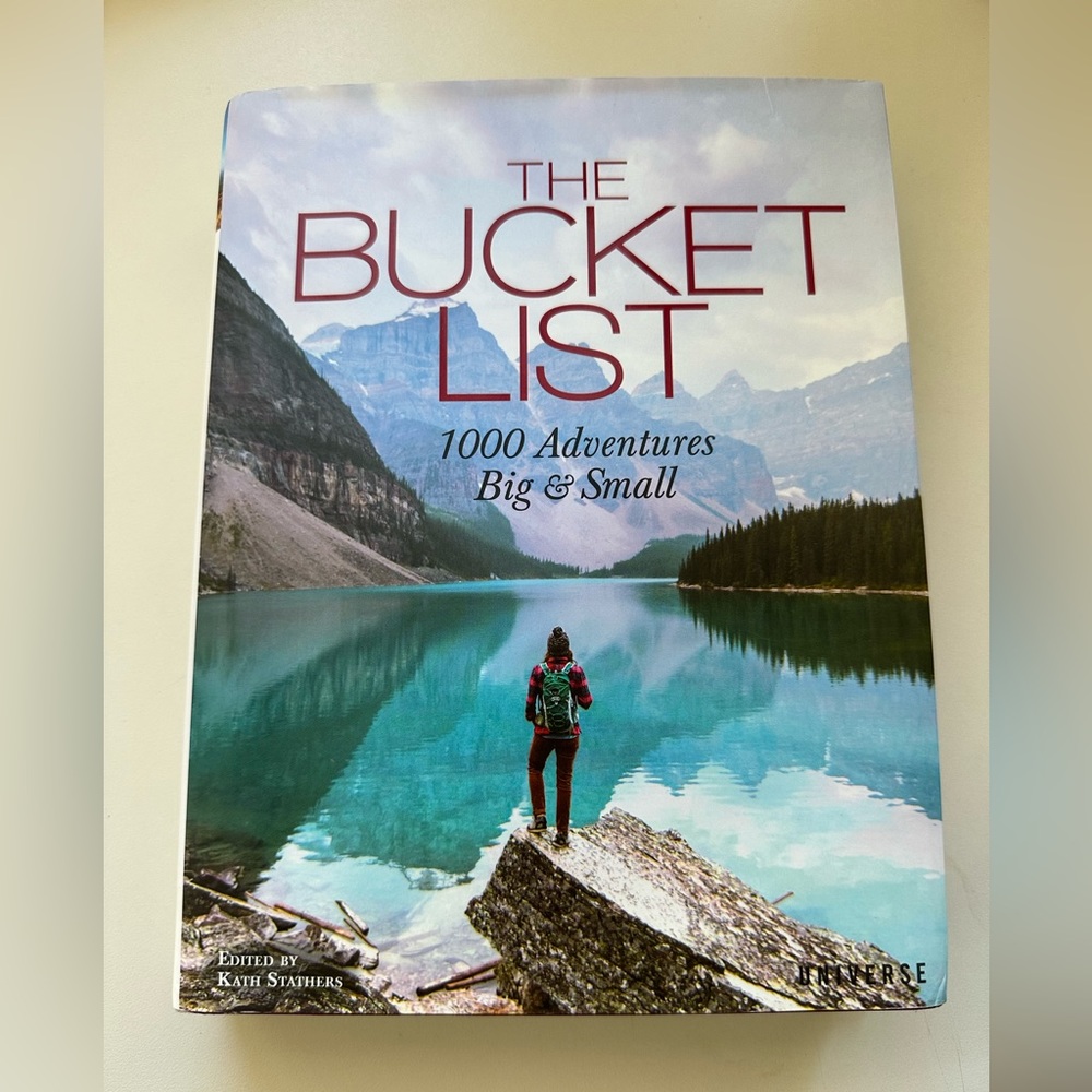 Anthropologie “Bucket List” book